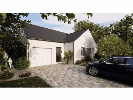 terrain avec maison neuve à vendre