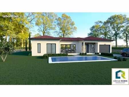 projet de construction d'une maison 105 m² avec terrain à garnerans (01)