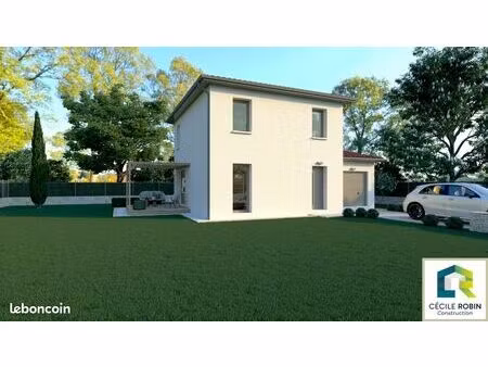 projet de construction d'une maison 93 m² avec terrain à garnerans (01)