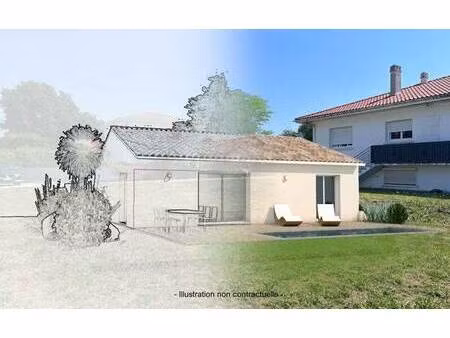 terrain avec maison neuve à vendre