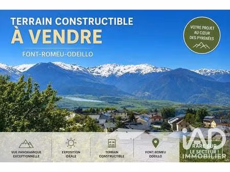 terrain constructible viabilisé à vendre
