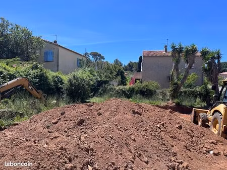 terrain 200 m² six-fours-les-plages