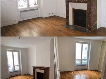 viager libre  2 pièces  44 m2  rue du commerce paris 15ème
