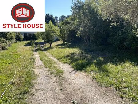 terrain avec maison neuve à vendre