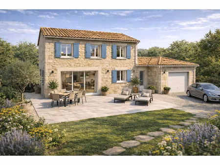 terrain avec maison neuve à vendre