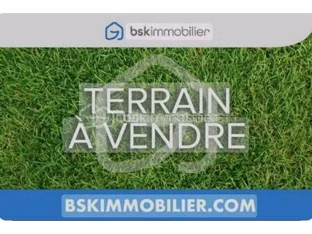 terrain constructible viabilisé à vendre