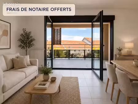 f3 66m² neuf – frais de notaire offerts – vue village & clocher – sergy
