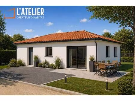 terrain avec maison neuve à vendre