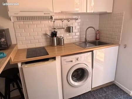 studio meublé avec mezzanine – bail mobilité (juillet à août) – marseille 7e st victor