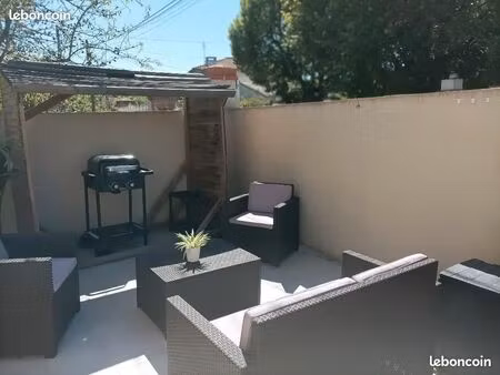 studio meublé avec terrasse pour etudiant (e)