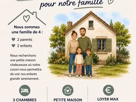 recherche petite maison à louer