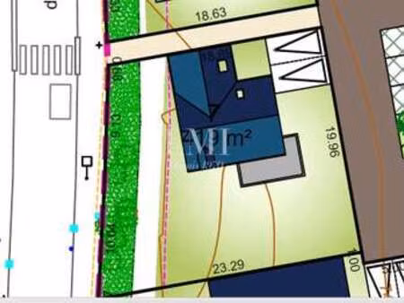 vente terrain à hennebont (56700) : à vendre / 419m² hennebont