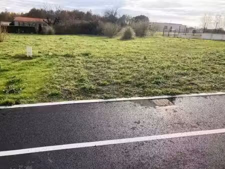 vente terrain 468 m² à la chapelle-des-pots (17100)  35 600 €