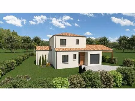 terrain avec maison neuve à vendre