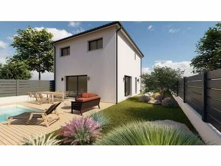 terrain avec maison neuve à vendre