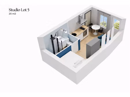 plateau 20m2 - saint-genis-laval