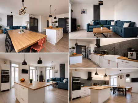 maison vigneronne de 140m2 en r+2 avec garage et cours
