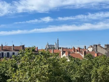 lyon 4eme - mairie - rooftop de 146m² avec cave et garage