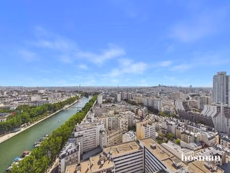 ravissant 4 pièces de 83 m² - vue dégagée sur paris  étage élevé - rue duvergier  paris
