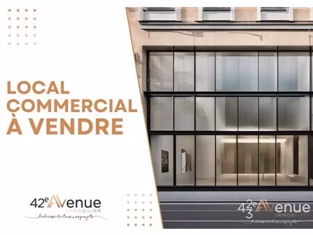 vente commerce saint etienne 42000 200m²