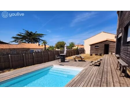 maison 5 pièces piscine _ ile d'olonne