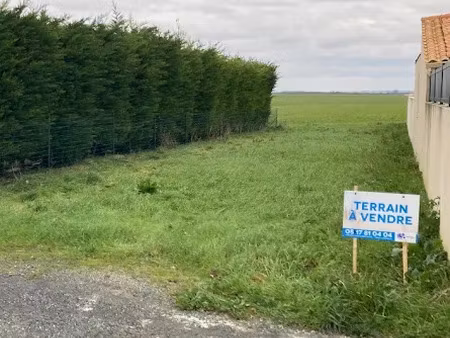 vente terrain 350 m² à andilly (17230)  89 250 €