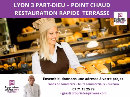vente locaux professionnels 30 m² à lyon 3ème (69003)  89 000 €