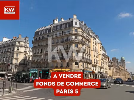 vente locaux professionnels 62 m² à paris 5ème (75005)  176 000 €