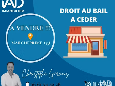vente locaux professionnels 0 pièces 140 m² à marcheprime (33380)  20 000 €
