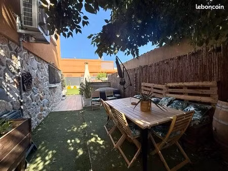 haut de villa t3 avec jardin
