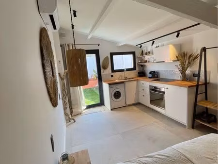 studio rénové/meublé avec jardin  cœur de ville  toutes charges comprises