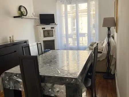 3 pièces  meublé quartier caulaincourt