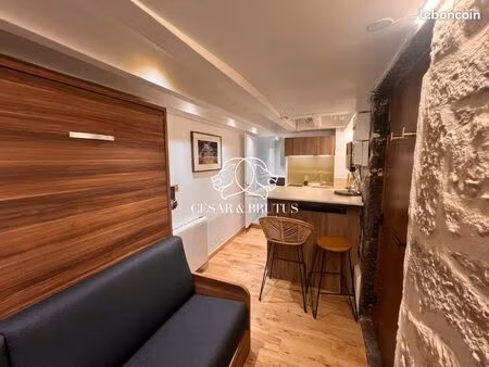 studio 1 pièce 14 m²