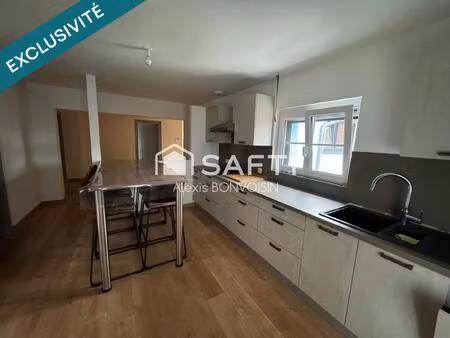 en exclusivité – superbe t3 duplex avec terrasse au cœur d'oberhoffen-sur-moder