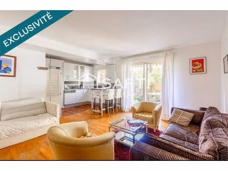 rare à la garenne colombes – 2 pièces avec grand jardin plein sud + parking + cave