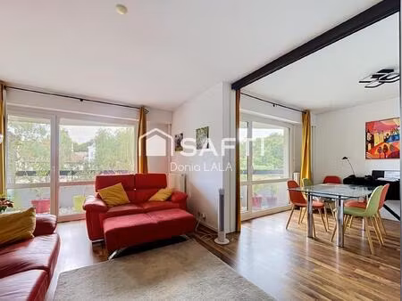 appartement spacieux  lumineux  sans vis-à-vis !