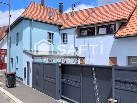 en exclusivité – appartement t4 entièrement rénové au cœur d'oberhoffen-sur-moder