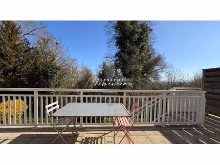 a vendre - appartement 82.45 m² - 3 chambres - jardin/terrasse 202 m² - 2 parking- 1 cave