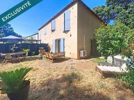mazet t3 avec jardin privatif aux arcs ! 2 chambres  clim  aucun travaux. idéal investisse