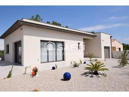 villa contemporaine de plain-pied de 146 m2