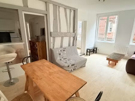 appartement t3 meublé 50 57m2 saint-gervais / cauchoise