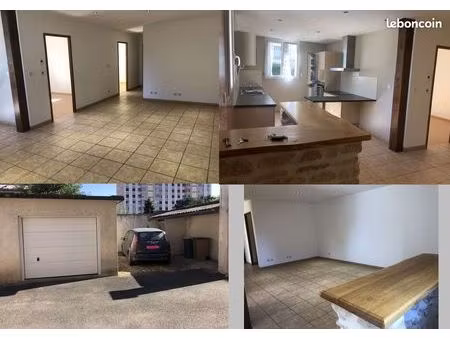 appartement t3 90m² avec garage+parking