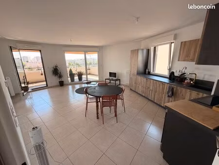 t3 meublé - terrasse + garage - lyon 8ᵉ