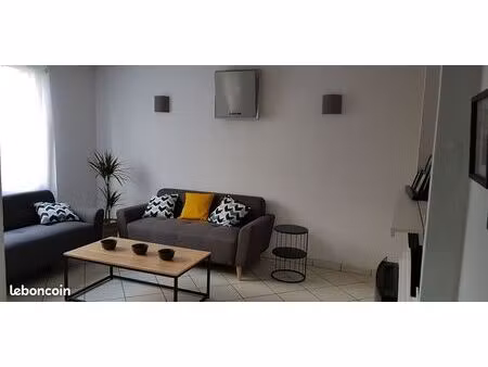 t4 63m2 meublé château gaillard - 10min doua