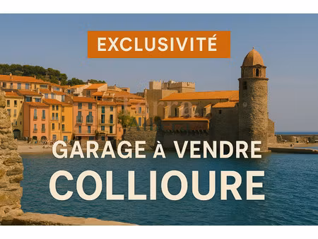 collioure - garage à vendre