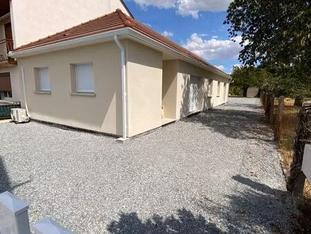 maison neuve de plain pied