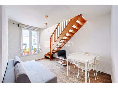charmant duplex au dernier étage - entre pernety et mairie du 14ème