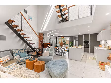 maison d'architecte type loft de 146m2 avec garage