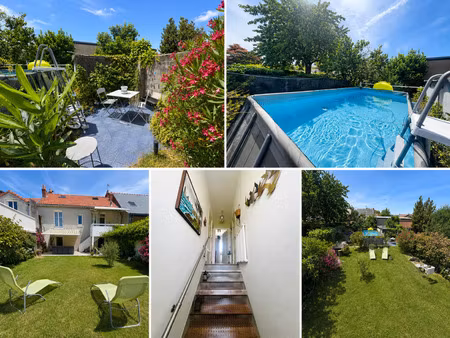 maison familiale avec jardin  terrasse et piscine hors-sol ! ☀️