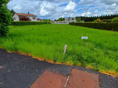 terrain constructible de 1675m2